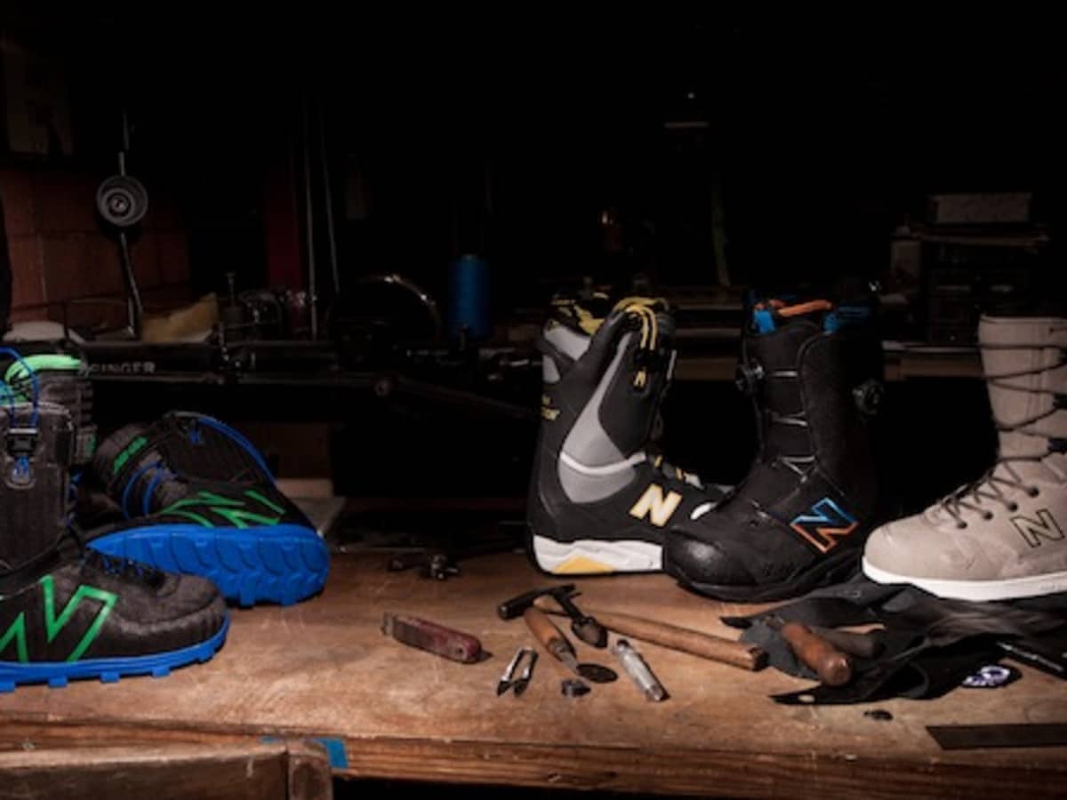 686 X New Balance Snowboard Boot Collection Winter 2012 2013 Snowboarder
