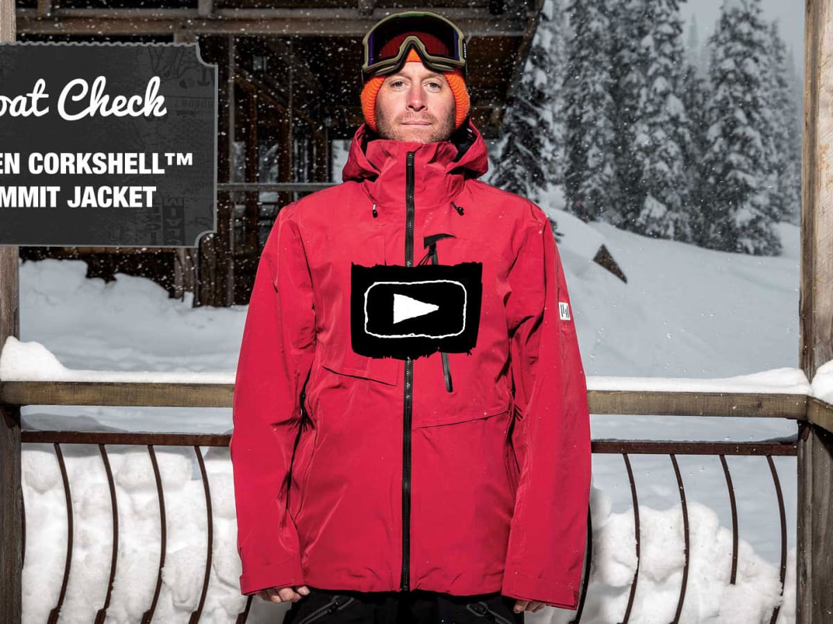 The Coat Check 2019—The Holden Corkshell Summit Jacket - Snowboarder