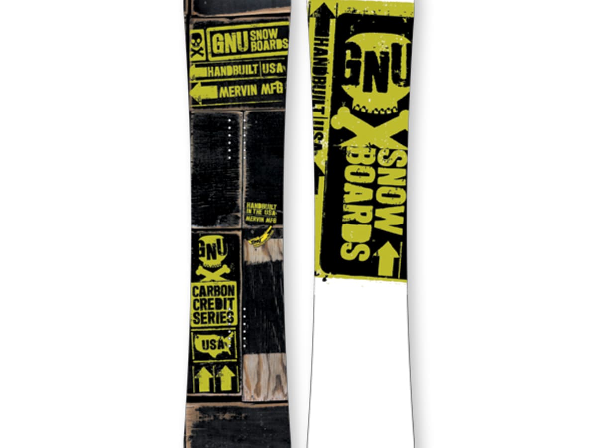 Gnu carbon credit series159 FLUX スノーボード