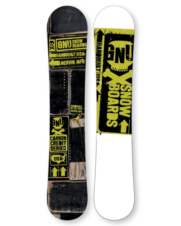 GNU BStreet Woman's Snowboard Snowboarder