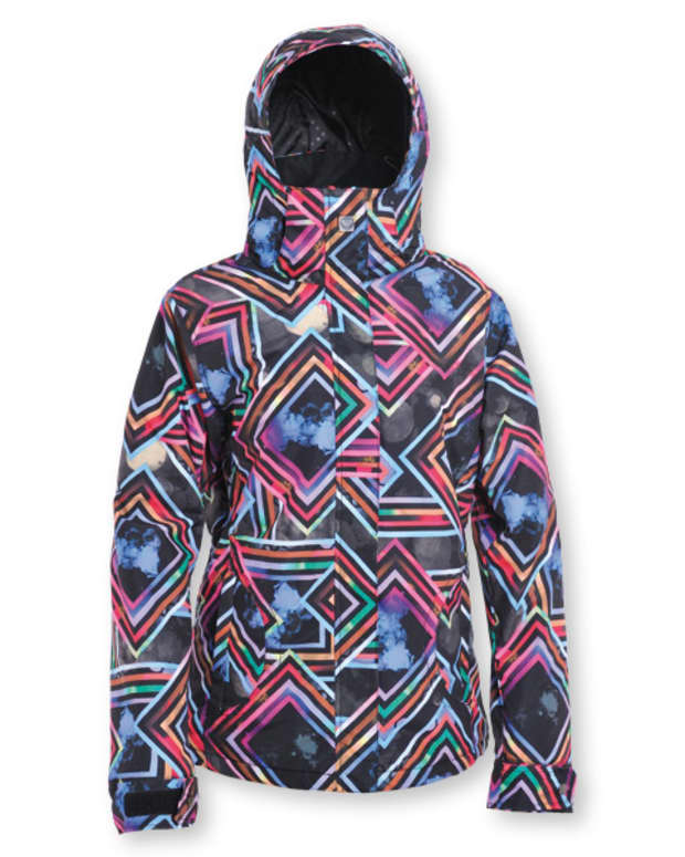 Roxy 5k silver jacket store
