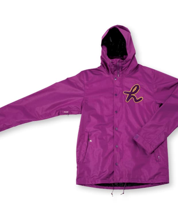 Holden varsity snowboard jacket top