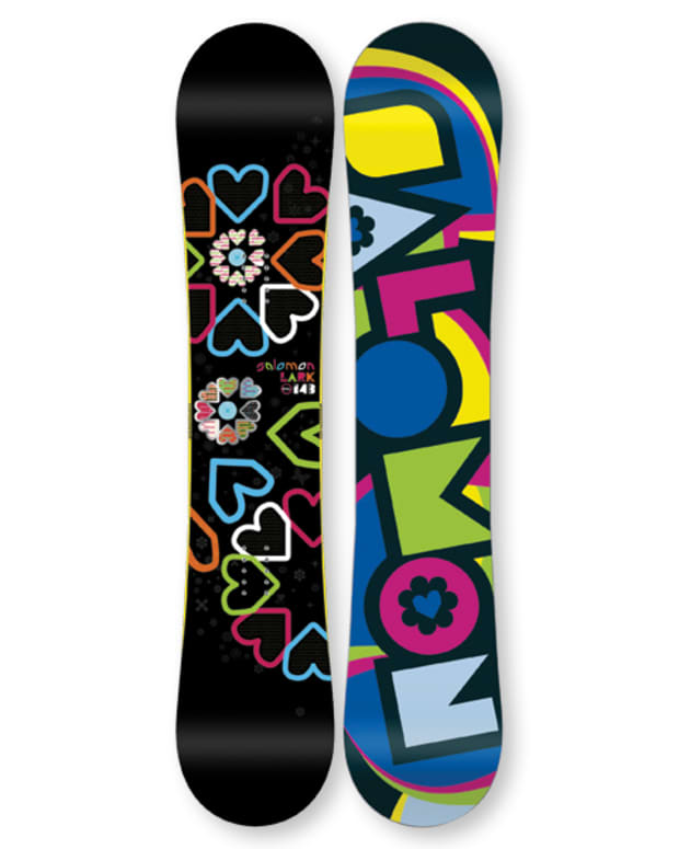 Salomon Drift Rocker Snowboard Snowboarder