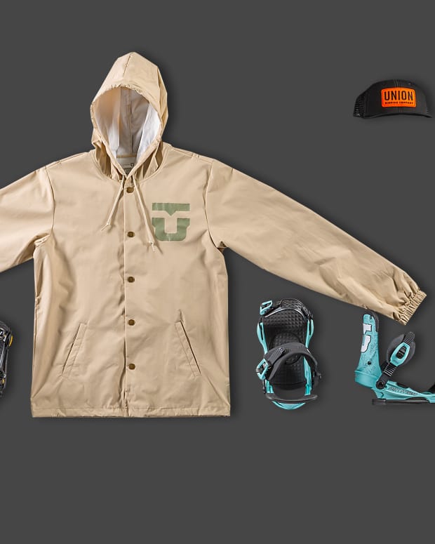 Union binding deals team jacket