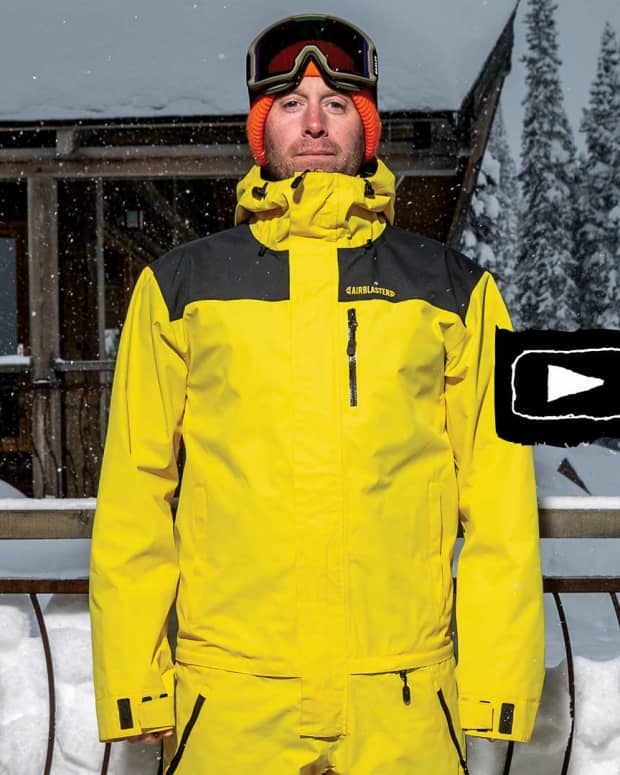 Airblaster ski new arrivals suit
