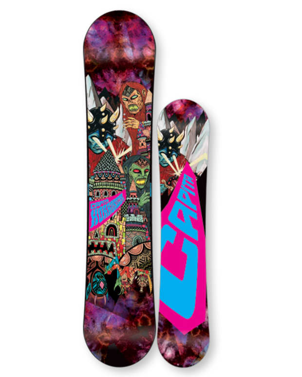 Capita Black Snowboard of Death Snowboard