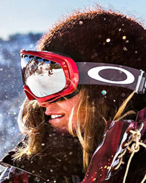 Harmony Vibes—Jamie Anderson's Latest Line Miner Goggle with