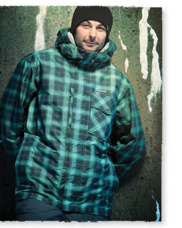 Plaid snowboard jacket top