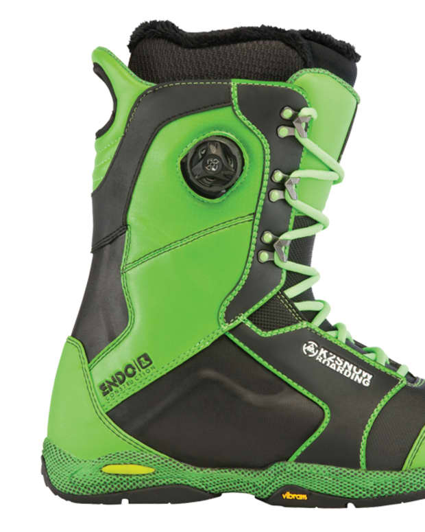 K2 Darko Snowboard Boot Snowboarder