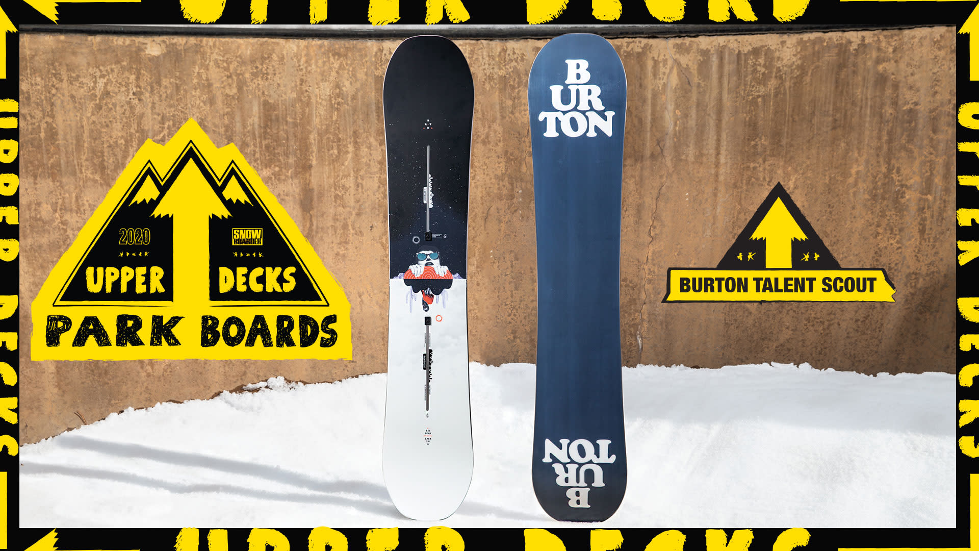 2020 Upper Decks Park Boards: Burton Talent Scout - Snowboarder