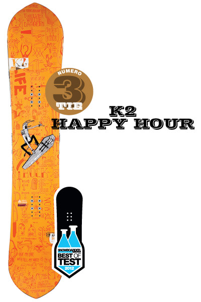 Best of Test 2012: #3 K2 Happy Hour - Snowboarder
