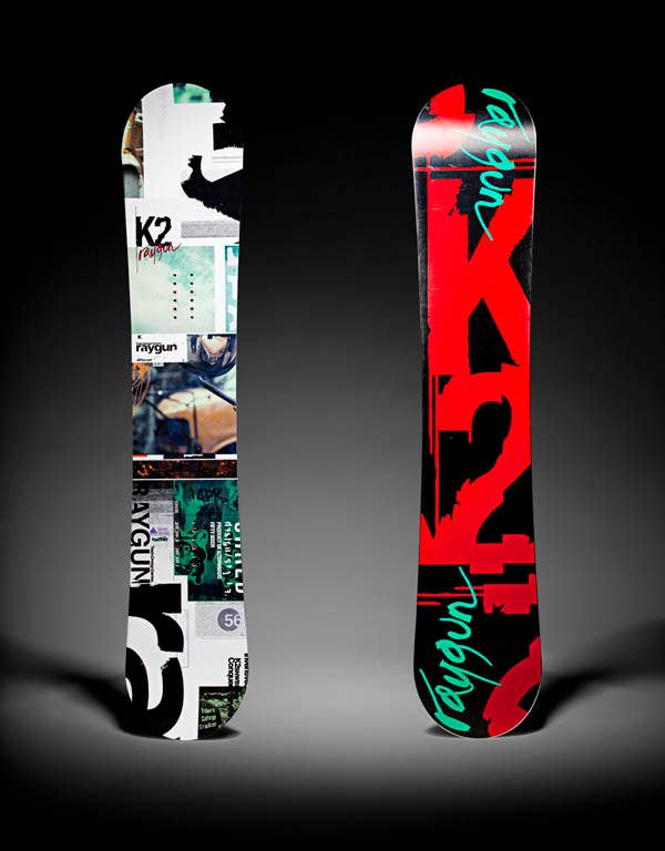 K2 Raygun スノーボード バインディング付き Good Wood Snowboard Test 2011 K2 Raygun - Snowboarder
