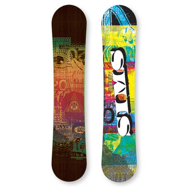 SIMSのスノーボード Sims Steve Fisher Snowboard - Snowboarder