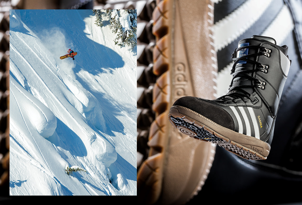 adidas Samba ADV: Snowboarding Gear Lookbooks 2018 - 2019