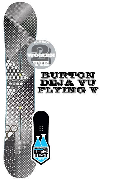 burton deja vu flying v snowboard 2012 Best of Test 2012: #2 Women's Burton Deja Vu