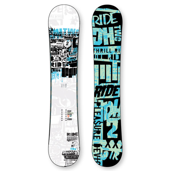 Ride DH2 Snowboard - Snowboarder