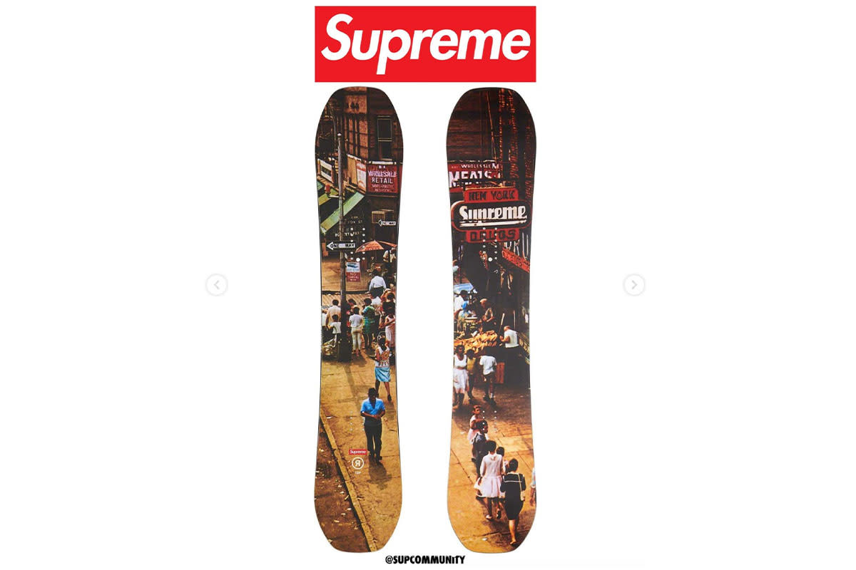 スノーボード supreme RIDE  borad157 Fall/Winter 2023 Preview – Supreme