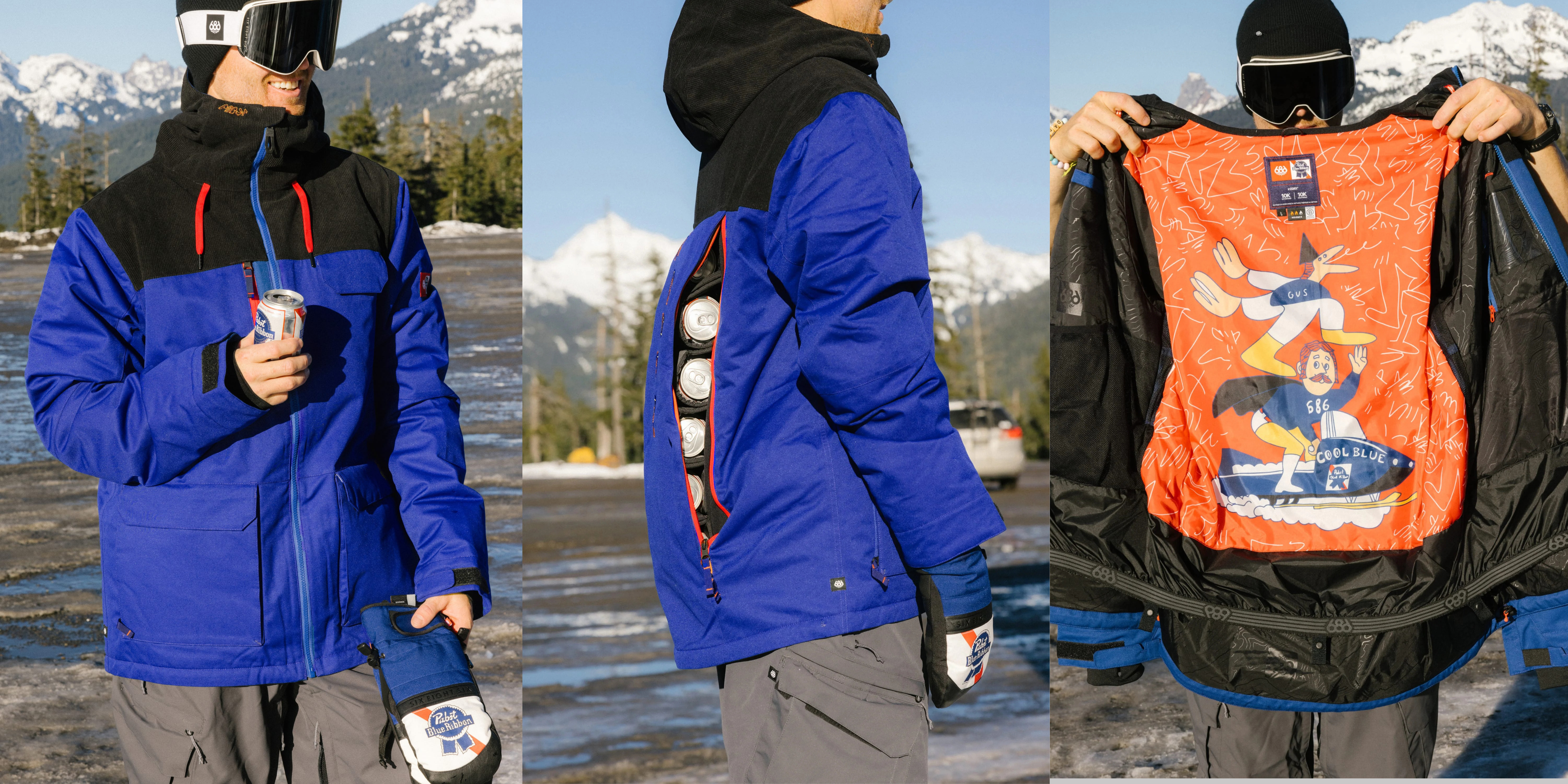 686 Just Made a Snowboard Jacket With a Built-In Cooler - Snowboarder