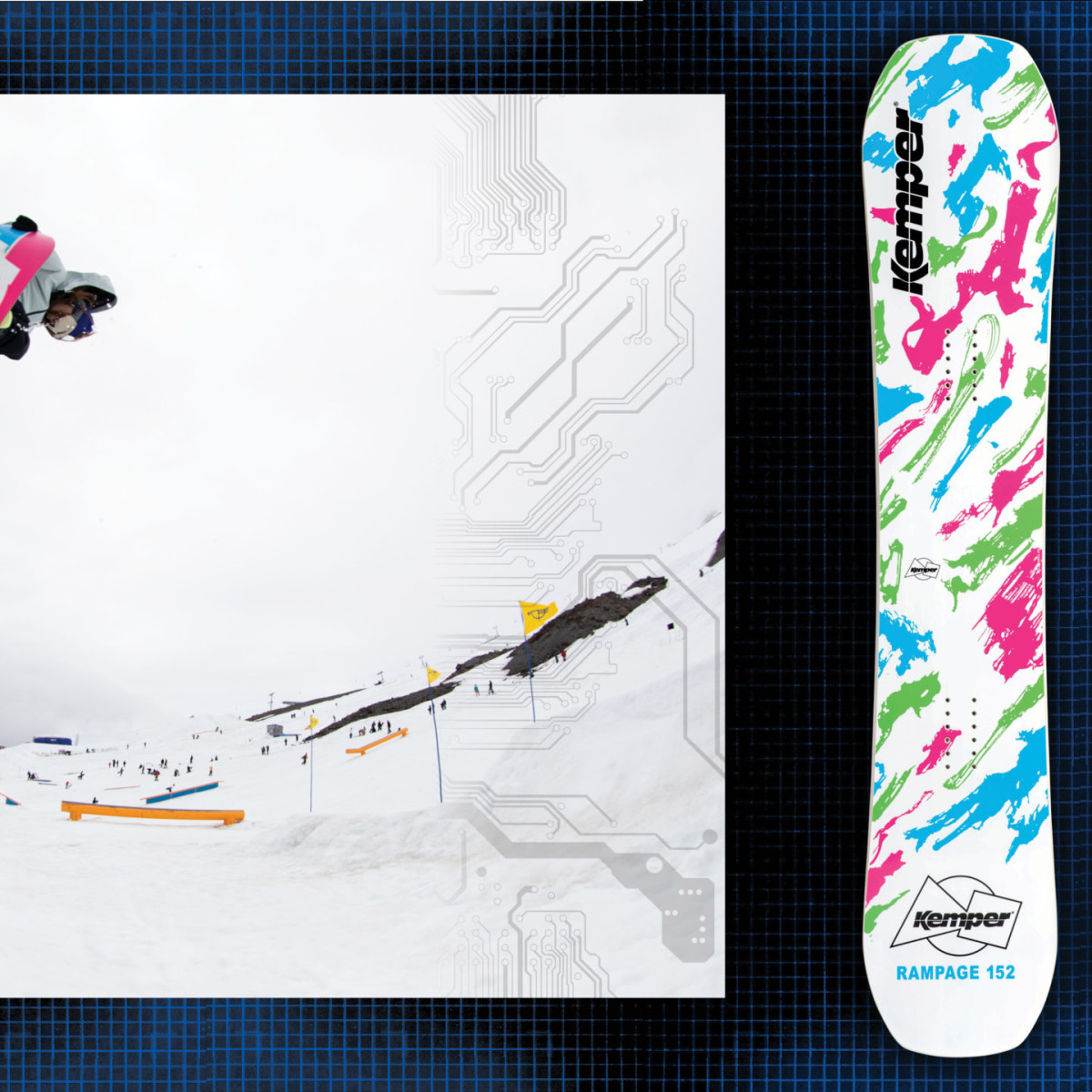 2021 Upper Decks Park Boards: Kemper Rampage 1989/90
