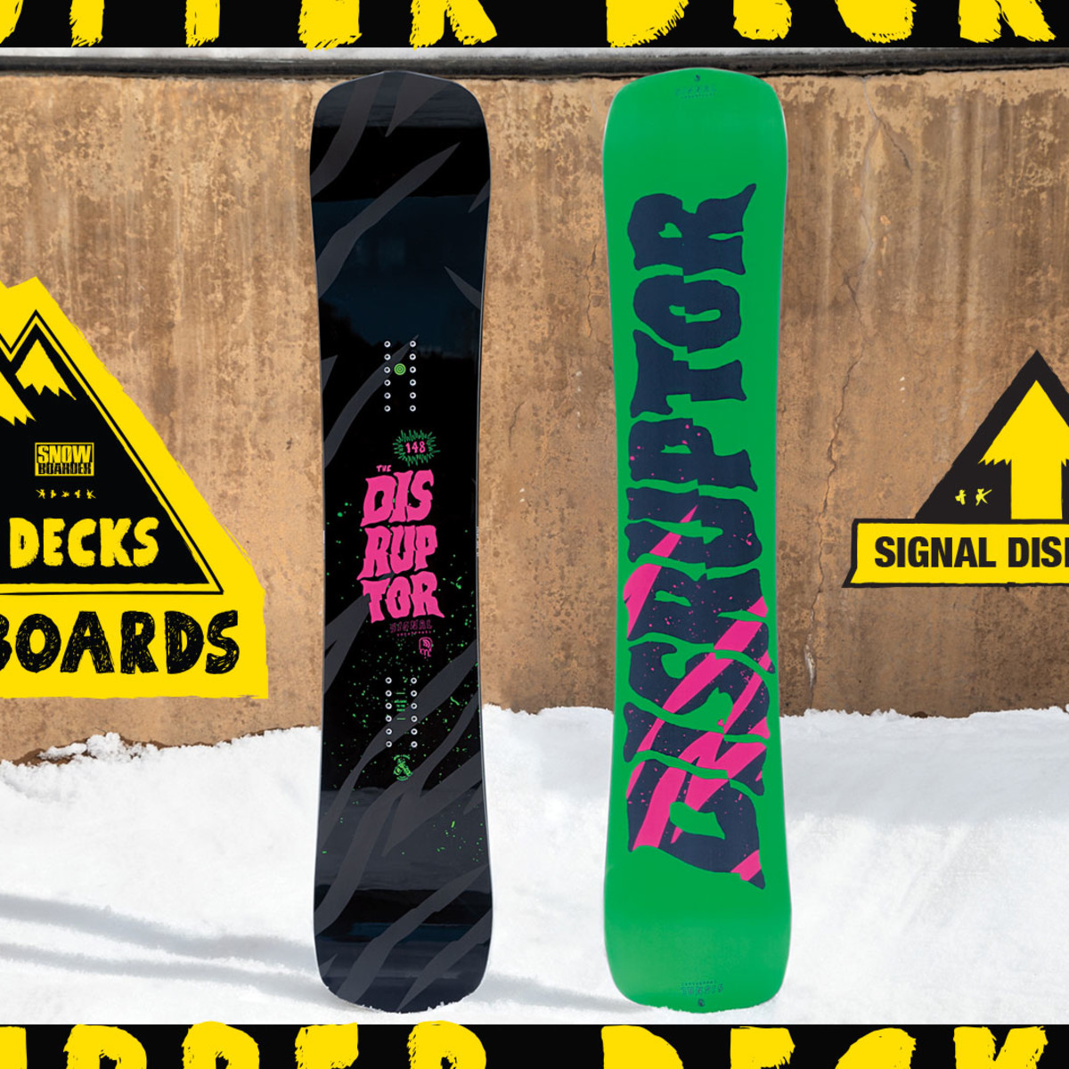 SIGNAL DISRUPTOR スノーボードデッキ Disruptor - Jenkins – Signal Snowboards