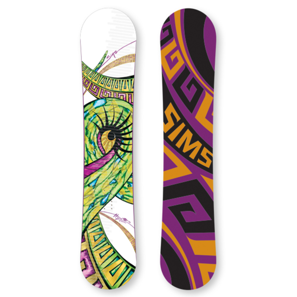 Sims Horizon Woman's Snowboard - Snowboarder