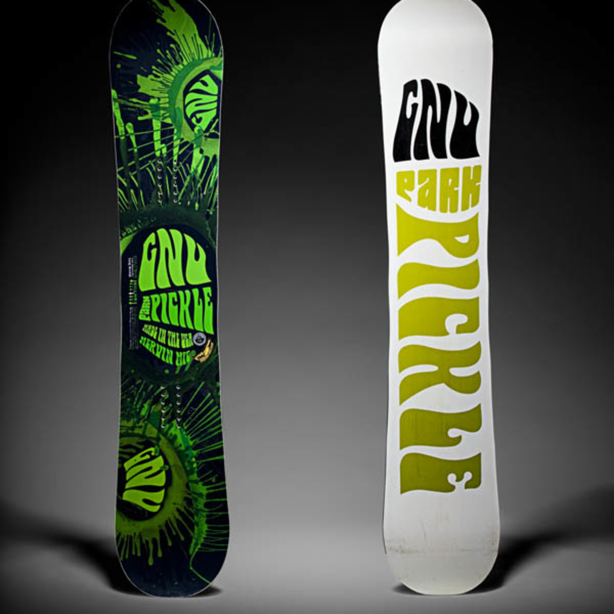 Good Wood Snowboard Test 2011 Gnu Park Pickle - Snowboarder