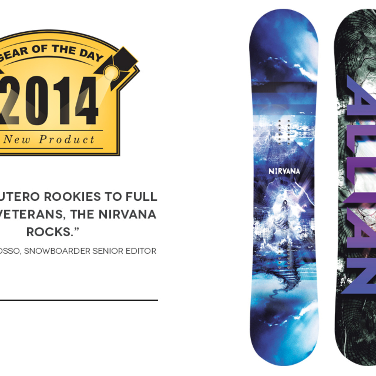 Gear of the Day: Allian Nirvana Snowboard - Snowboarder