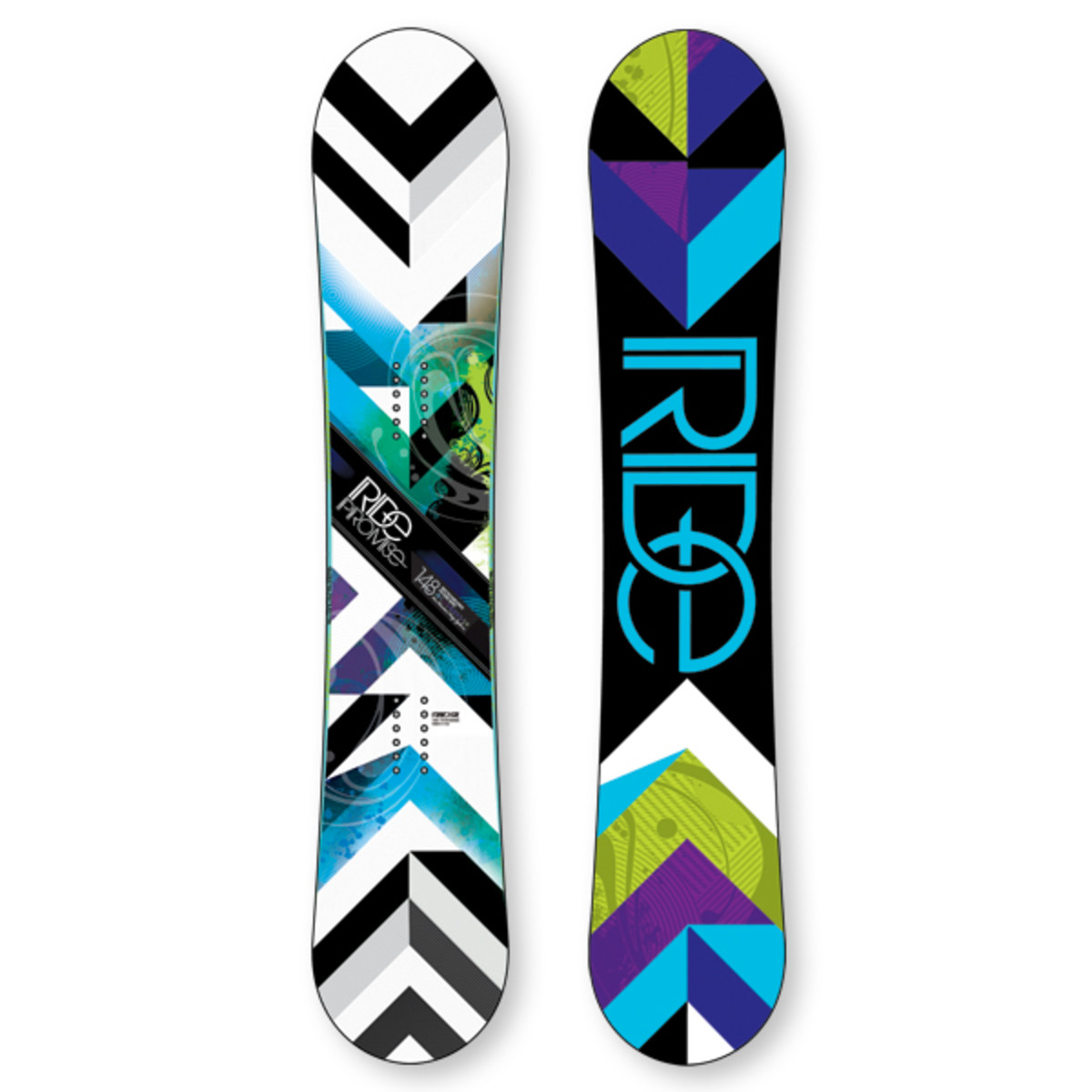 Ride Promise Woman's Snowboard - Snowboarder