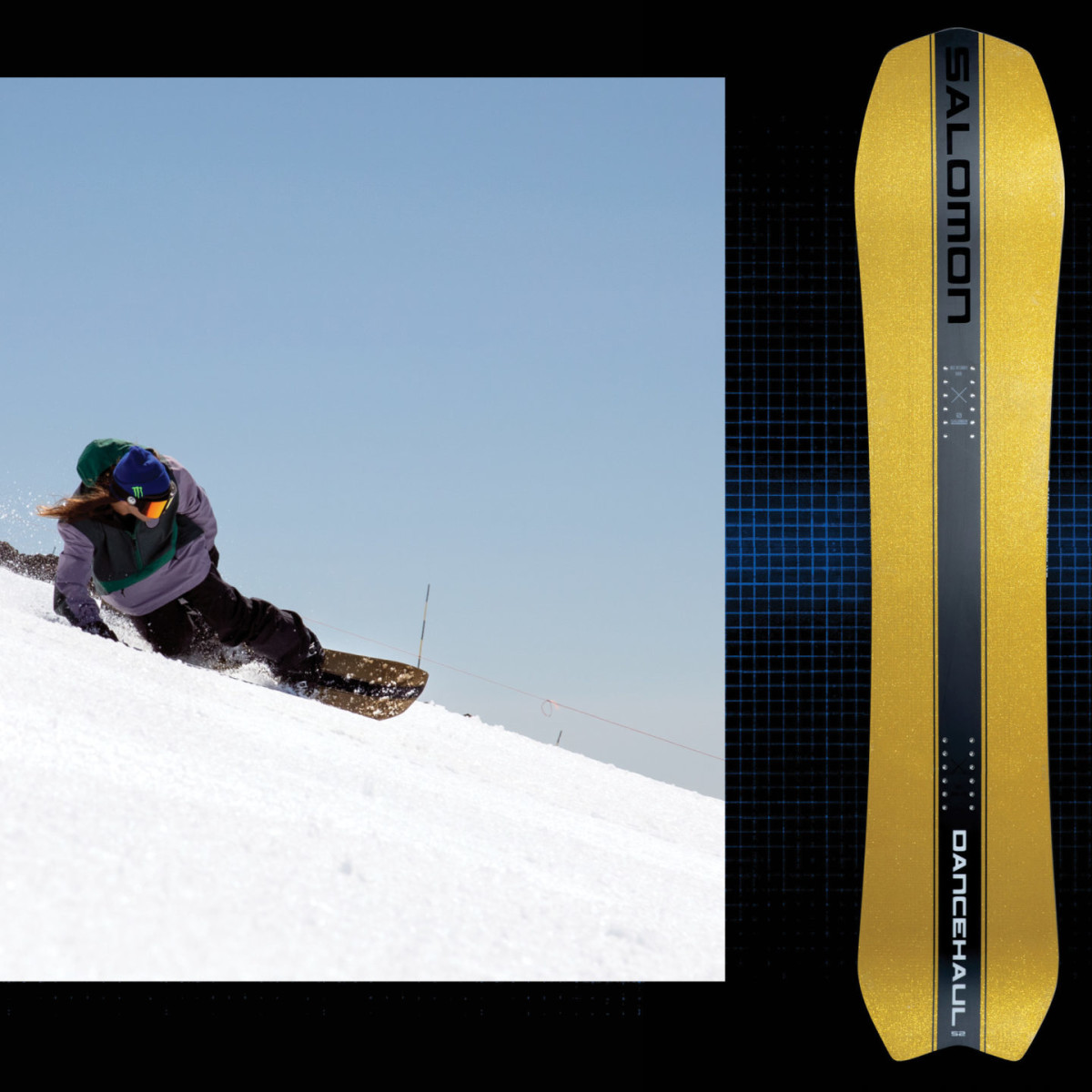 2021 Upper Decks Park Boards: Salomon Dancehaul - Snowboarder