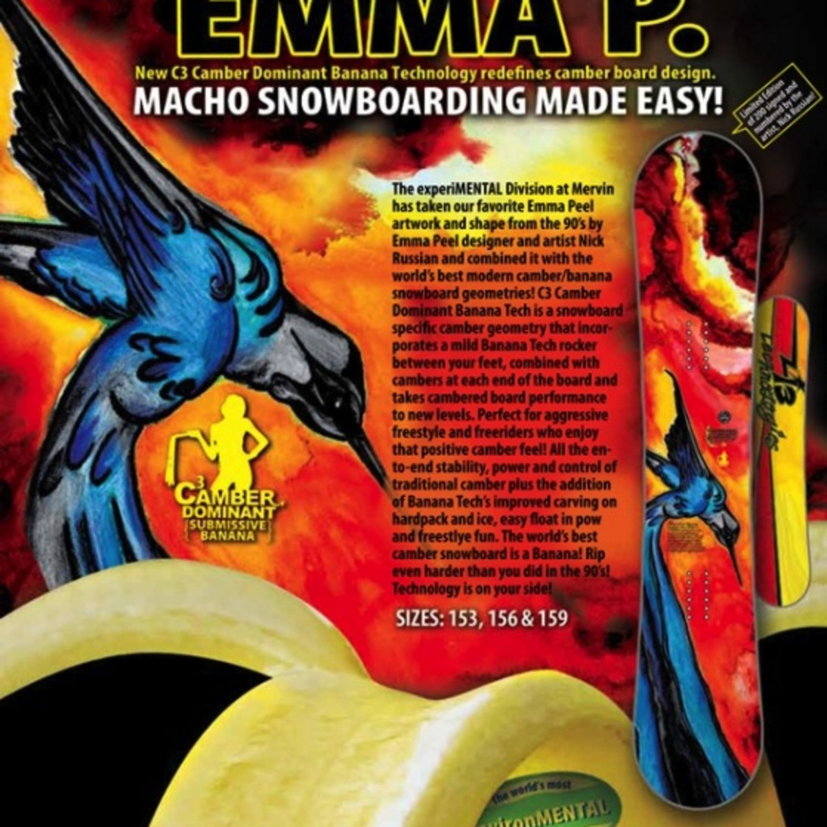 Lib Tech's Emma P. is Back in a Stealth Limited Release to Avenge