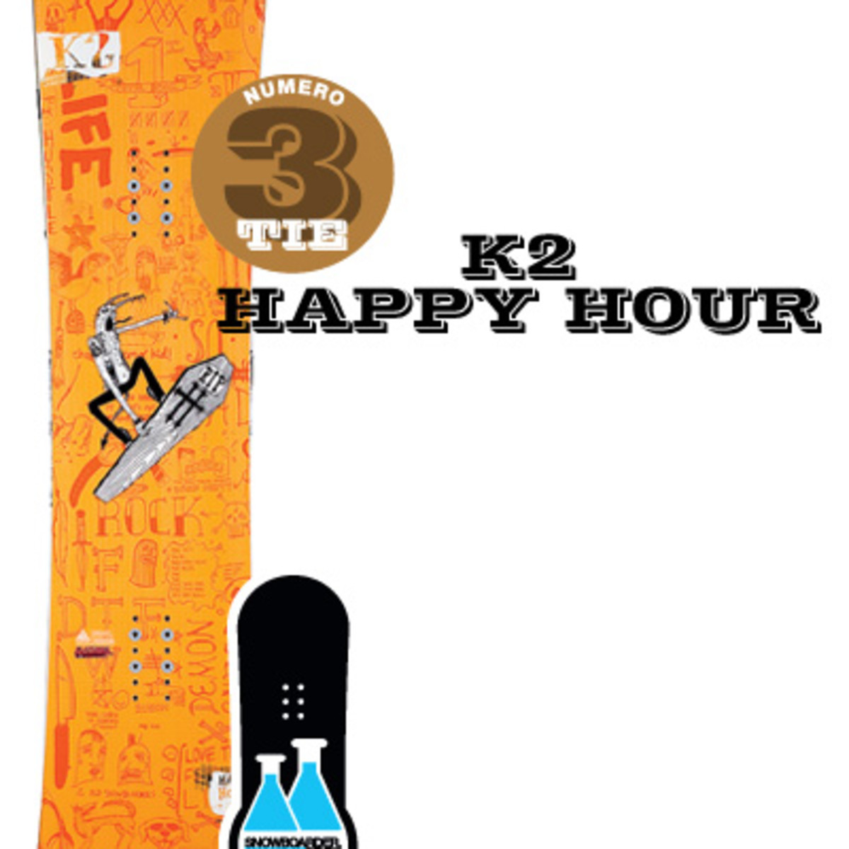 BURTON FREESTYLE × K2 HAPPY HOUR 154 K2 Happy Hour 2015-2016 Snowboard Review |
