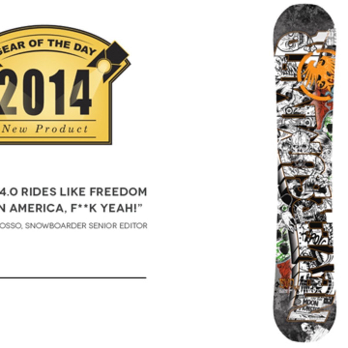 Gear of the Day: Never Summer EVO 4.0 Snowboard - Snowboarder