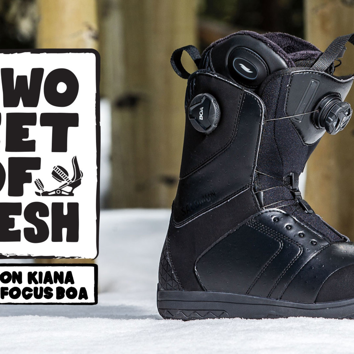 Two Feet of Fresh—2020 Salomon Kiana Toast Focus BOA Boot