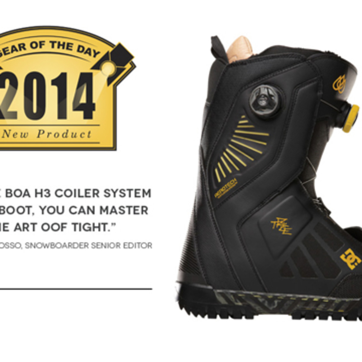 Gear of the Day: DC Travis Rice Boots - Snowboarder