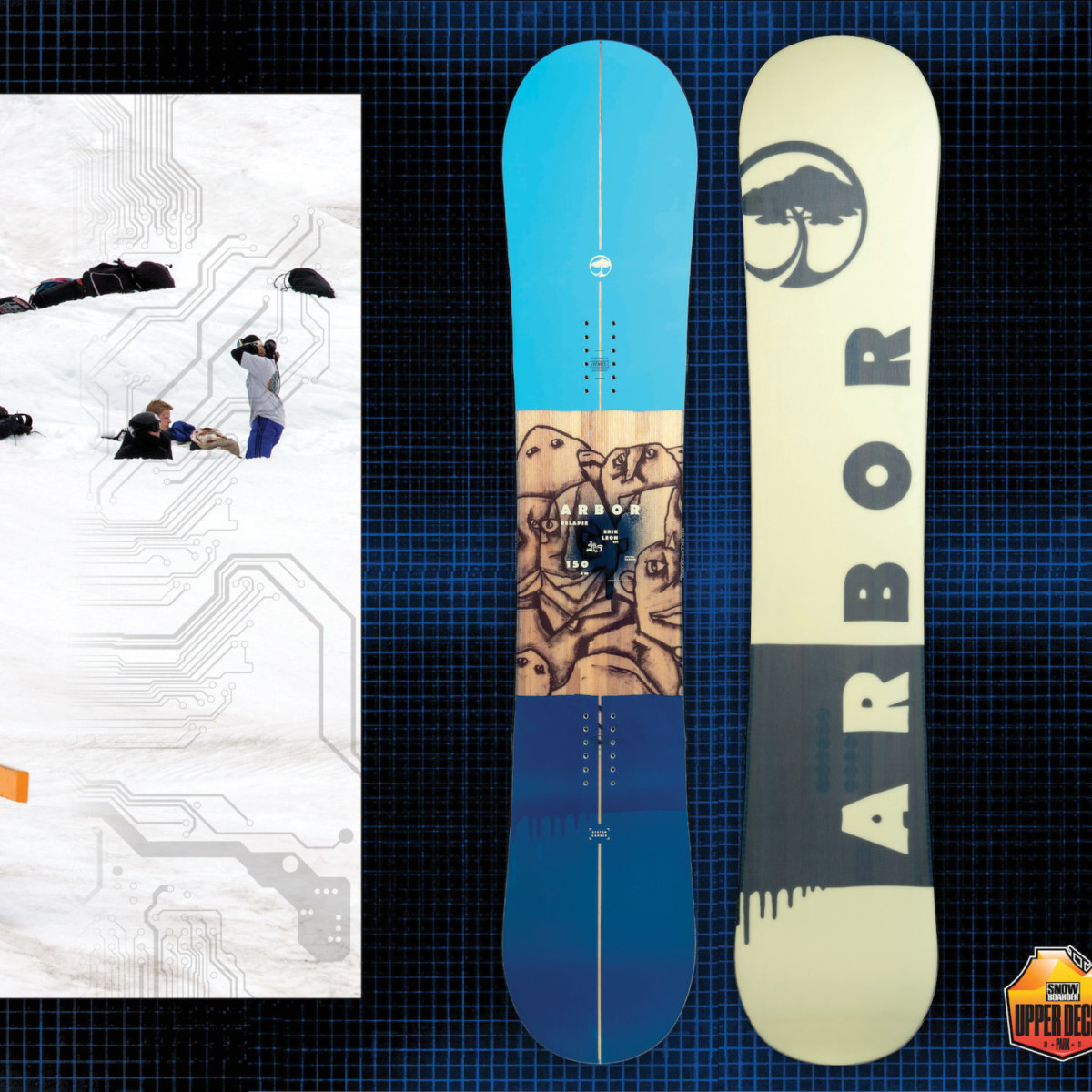 2021 Upper Decks Park Boards: Arbor Relapse - Snowboarder