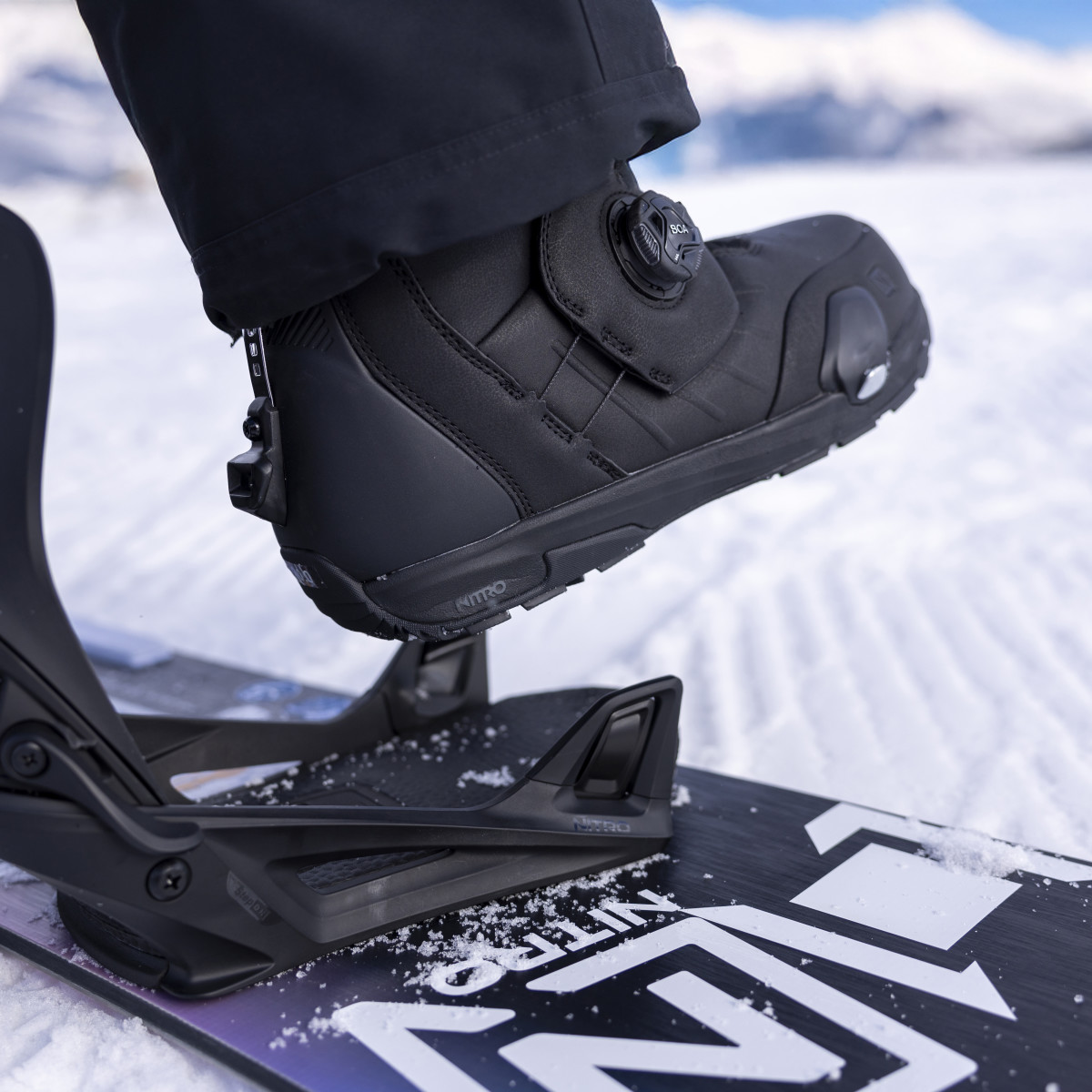 STEP ON NITRO / BURTON 2点セット Nitro Announces New Step On Bindings - Snowboarder