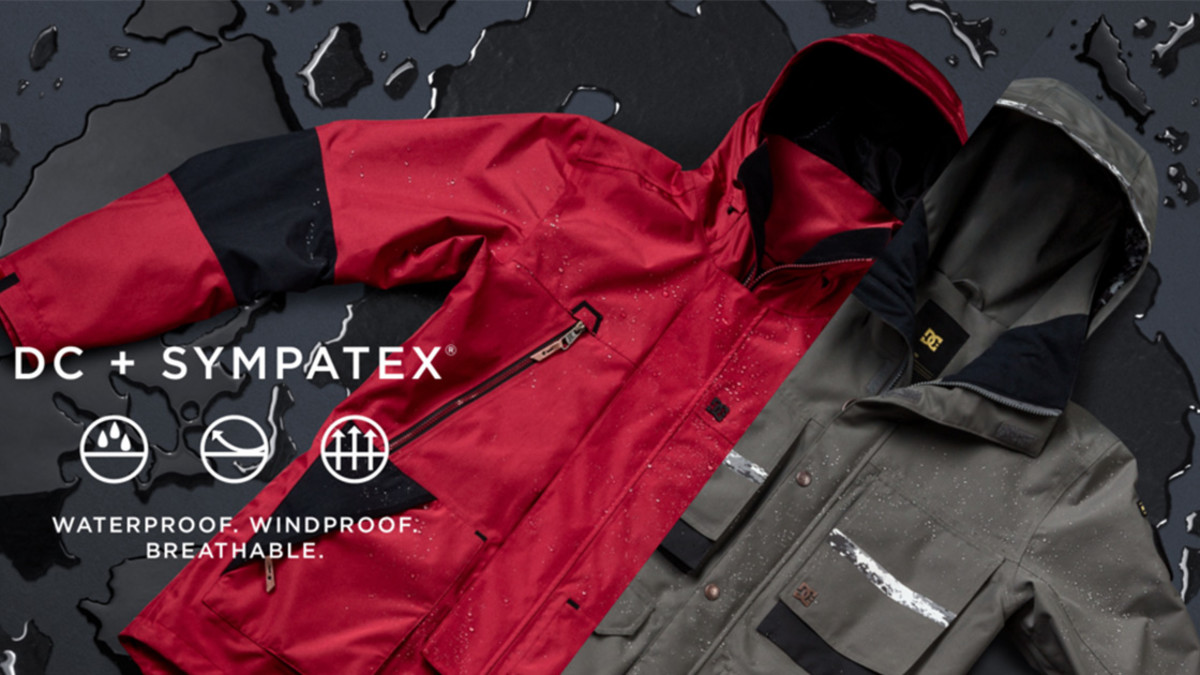スノーボード DC COMMAND 30K JACKET SympaTex DC Command Snowboard Jacket Fit Review - Tactics - YouTube