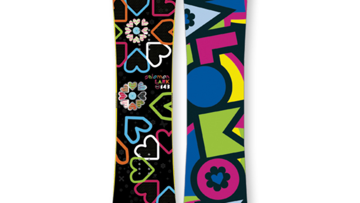 スノーボード SALOMON LARK ROCKER 138cm Salomon Lark Rocker Woman's Snowboard - Snowboarder