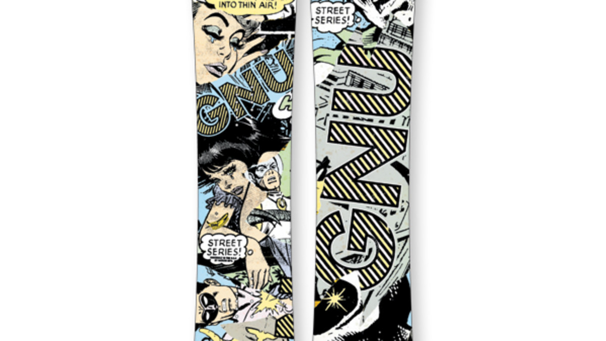 GNU DK'S HORROR BUSINESS スノーボードセット 151 GNU Street Series Snowboard - Snowboarder