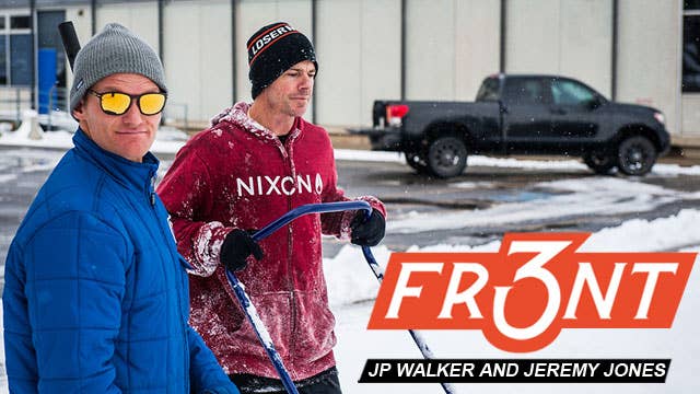 Front 3: Jeremy Jones and JP Walker - Snowboarder