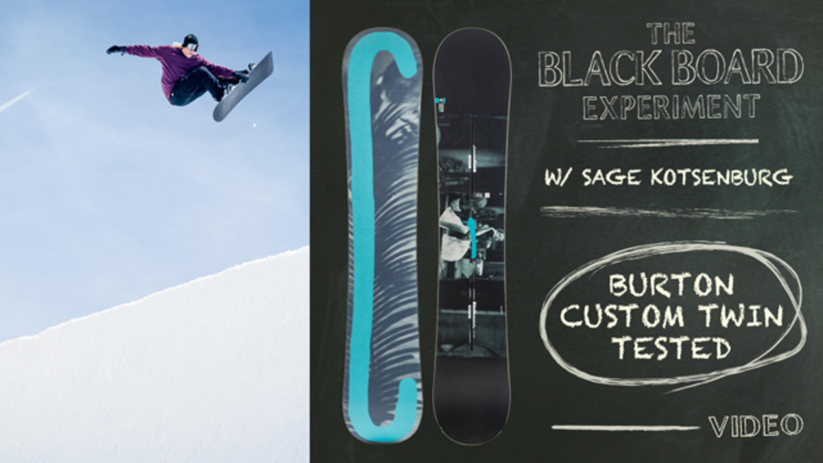 The Blackboard Experiment: 2017 Burton Custom Twin - Video