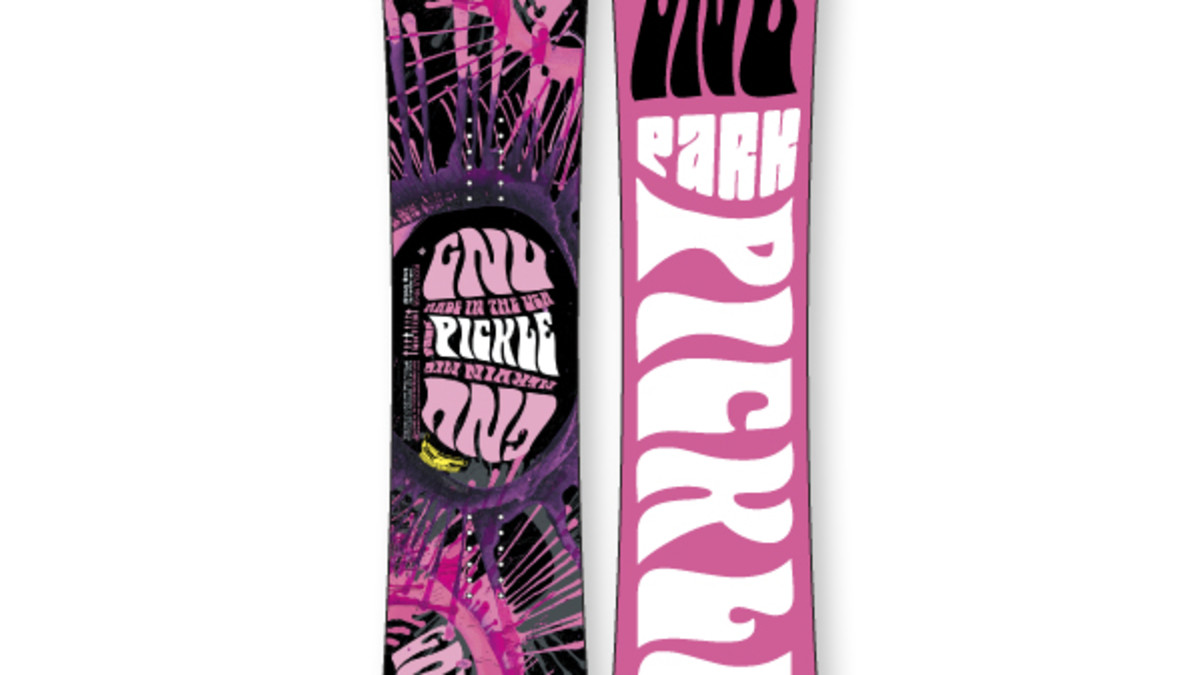 スキー・スノーボードアクセサリー pik GNU Girls Pink Pickle Woman's Snowboard - Snowboarder