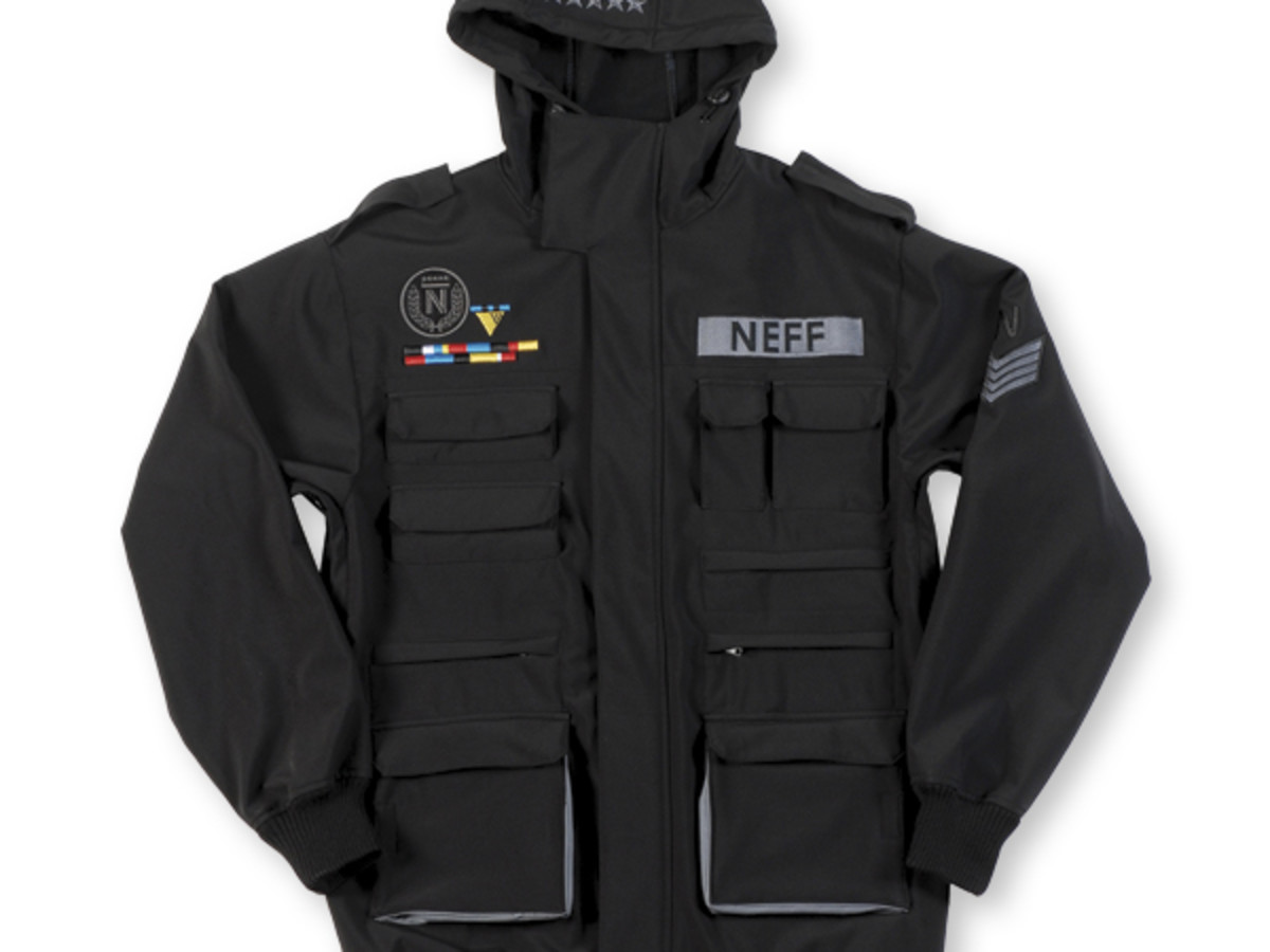 スノーボード NEFF SOFTSHELlL Neff Sarge Softshell Jacket 2011 - Snowboarder