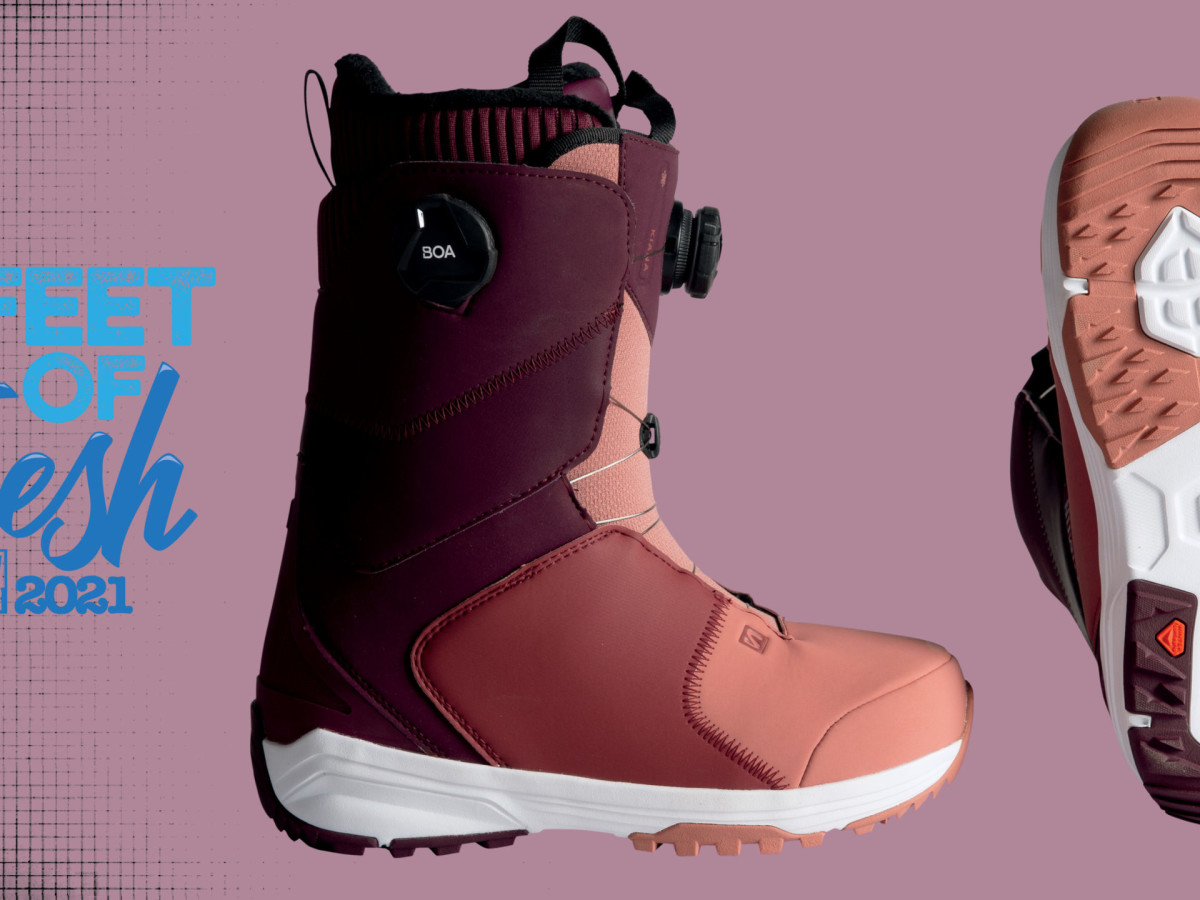 2021 Two Feet of Fresh: Salomon Kiana Focus BOA Boot - Snowboarder