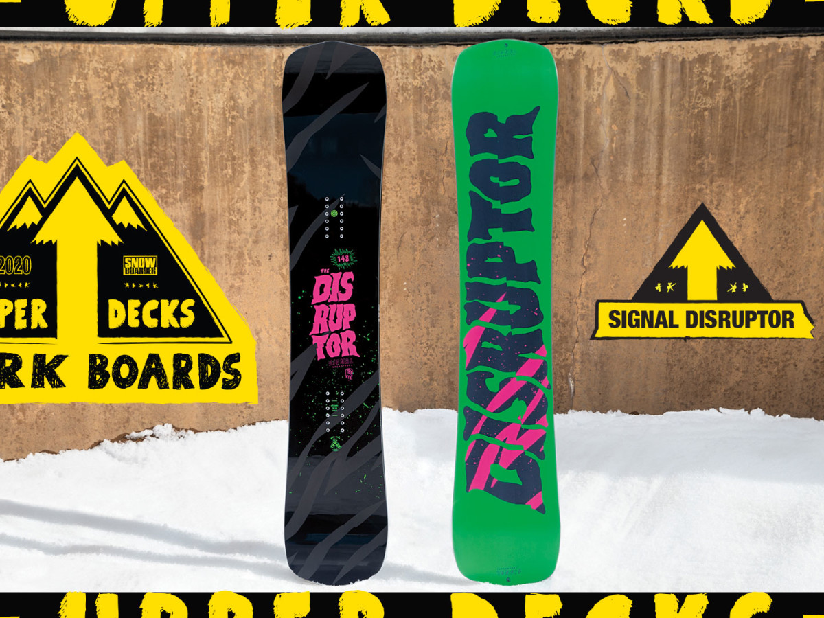 2020 Upper Decks Park Boards: Signal Disruptor - Snowboarder