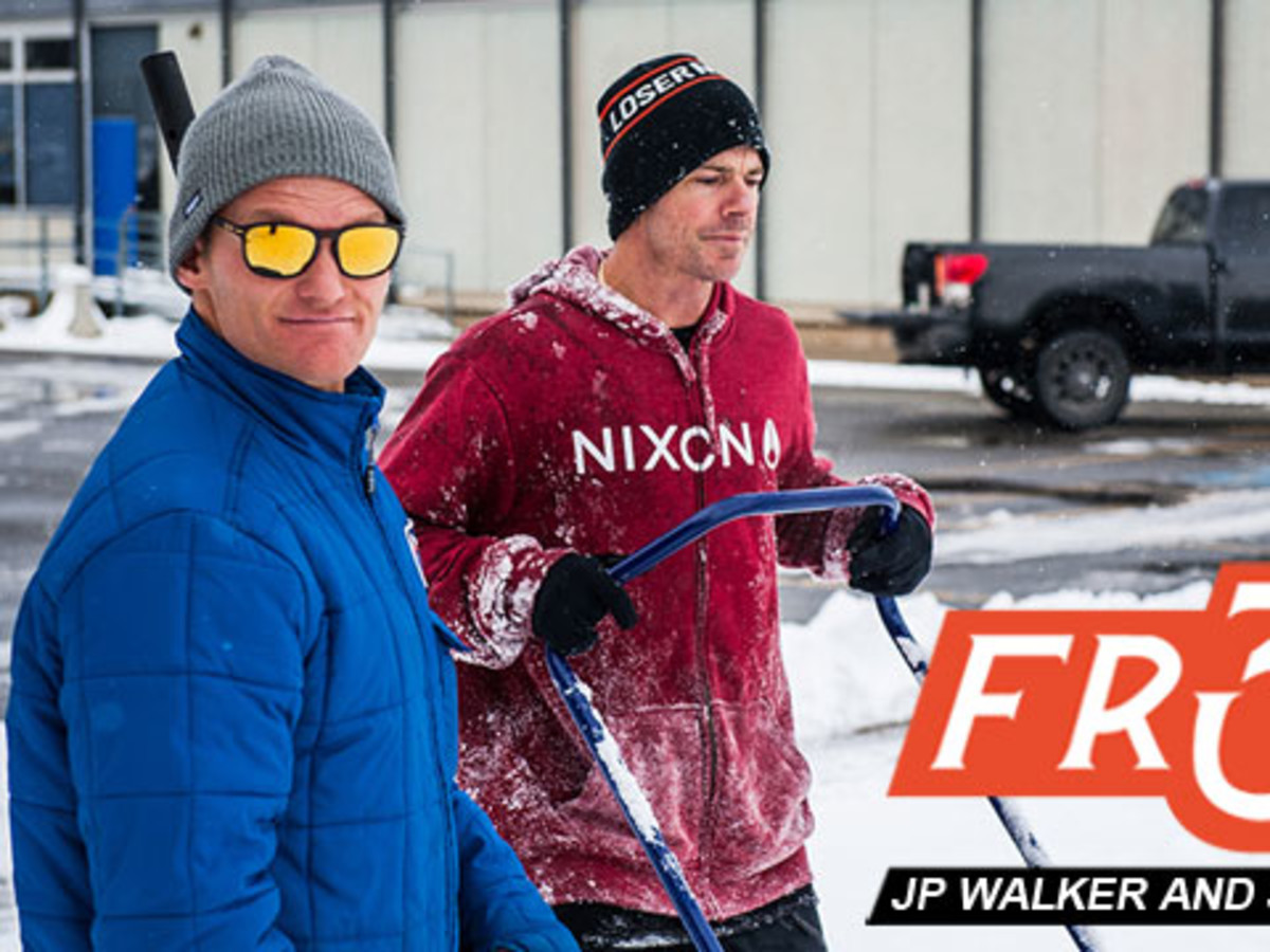 Front 3: Jeremy Jones and JP Walker - Snowboarder