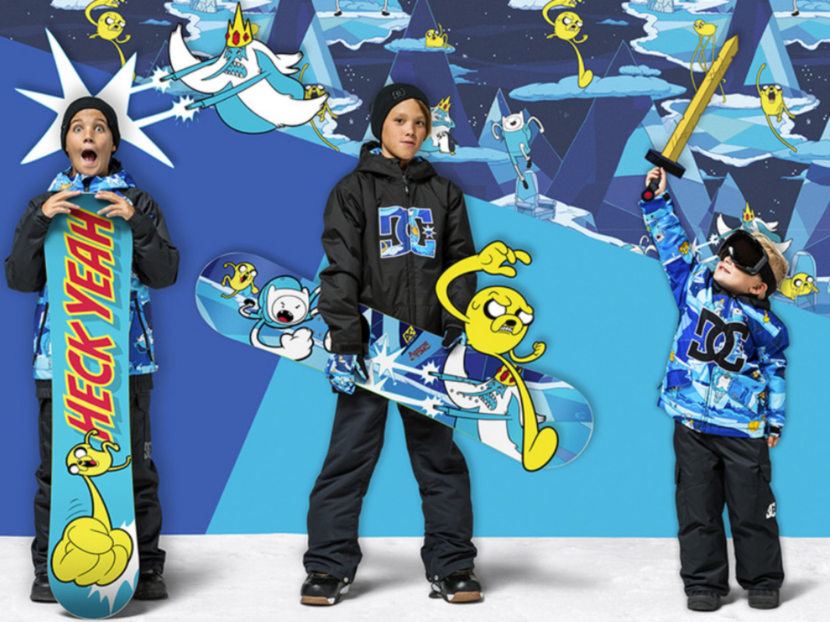 DC Snowboarding: Adventure Time Gear for Kids - Snowboarder