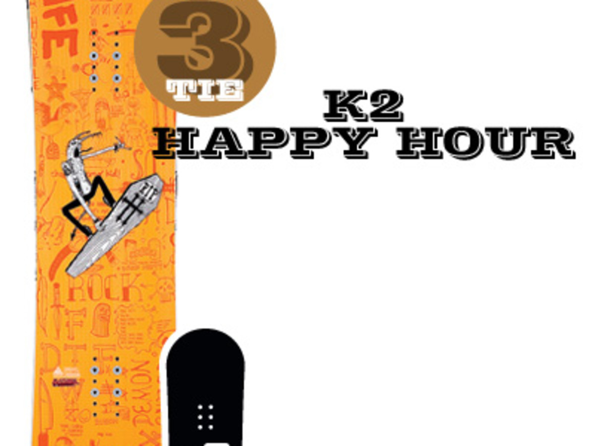 BURTON FREESTYLE × K2 HAPPY HOUR 154 K2 Happy Hour 2015-2016 Snowboard Review |