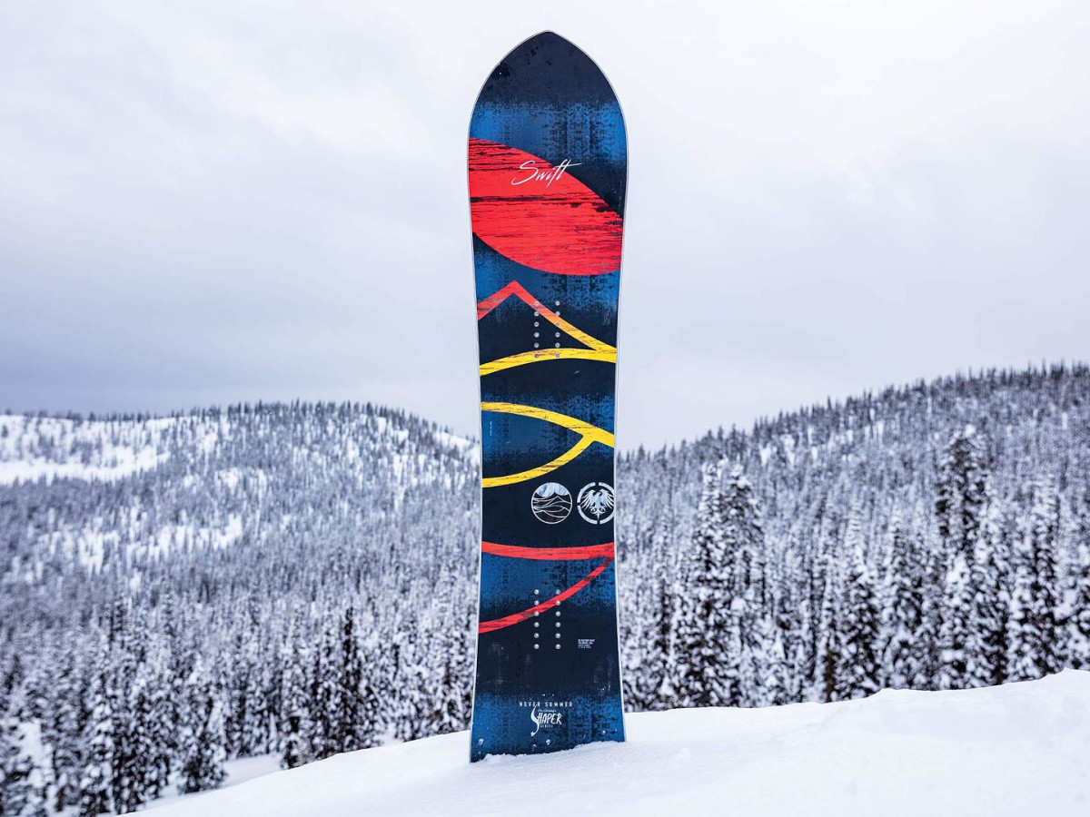 Never Summer Swift: Powder Board Review 2019 - Snowboarder