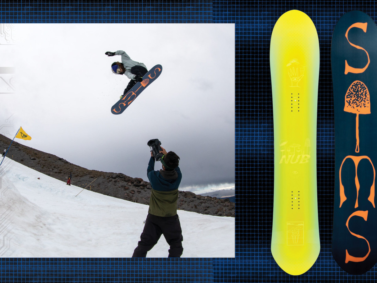 2021 Upper Decks All-Mountain Boards: SIMS Nub - Snowboarder